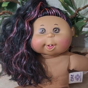 Cabbage Patch Kids Doll 2011 Jakks Pacific 15" Soft Body Pink Hair